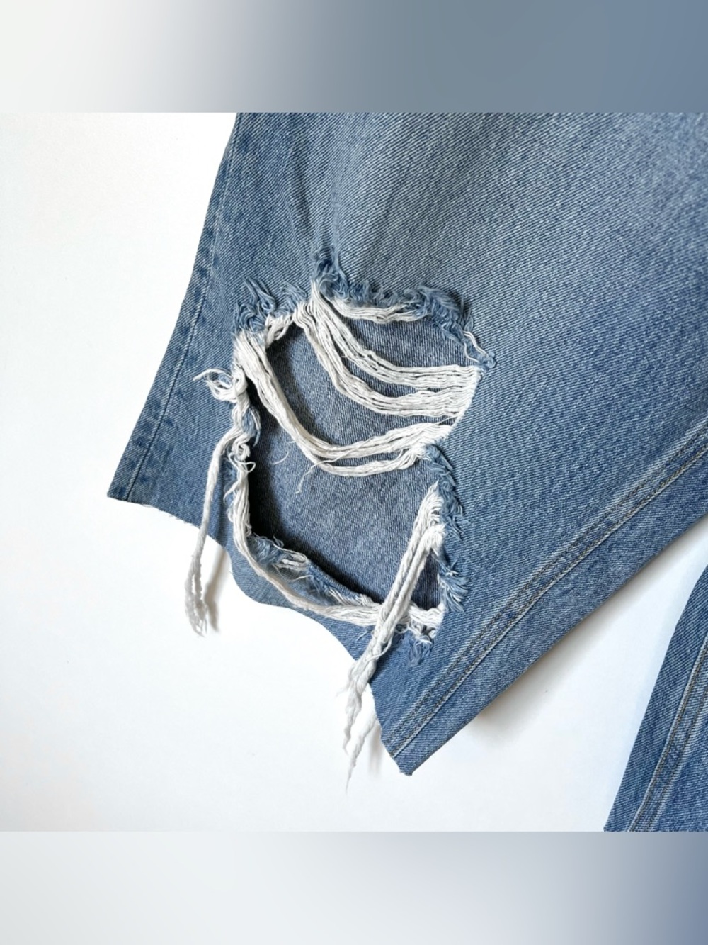 @(･∀･)@

Wide Leg Distressed Ripped Jorts - Picture 3 of 5